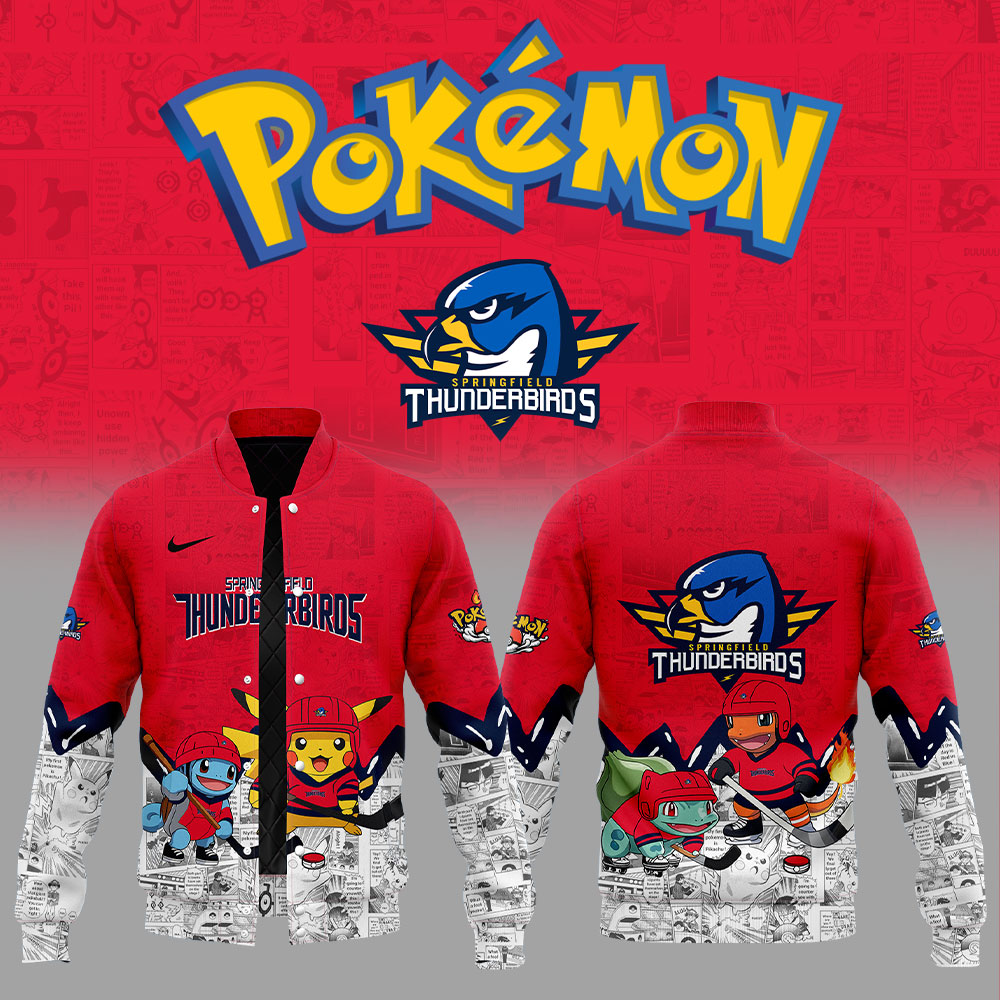 Springfield Thunderbirds X Pok?Mon New Jacket