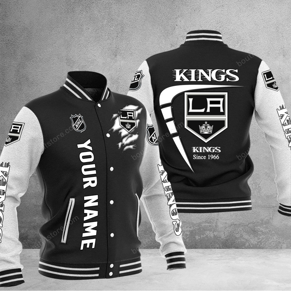 Los Angeles Kings Baseball Jacket Gift For Fan 0532