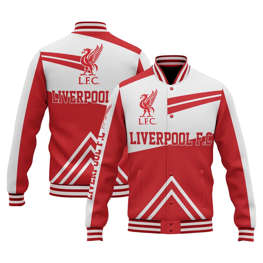 Liverpool Special Design 3D Unisex Varsity Jacket