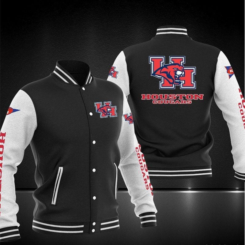 Houston Cougars Ncaa Baseball Varsity Jacket Full Color