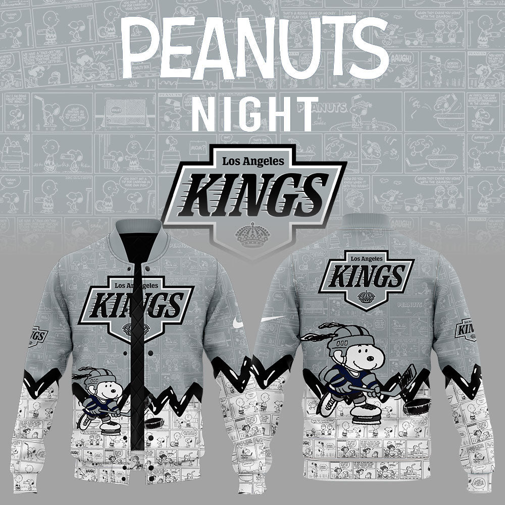 Los Angeles Kings Anniversary Of Peanuts Jacket V2