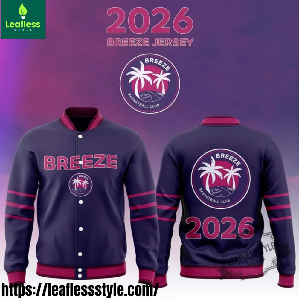 Breeze Basketball Club Under Armour Baseball Jacket