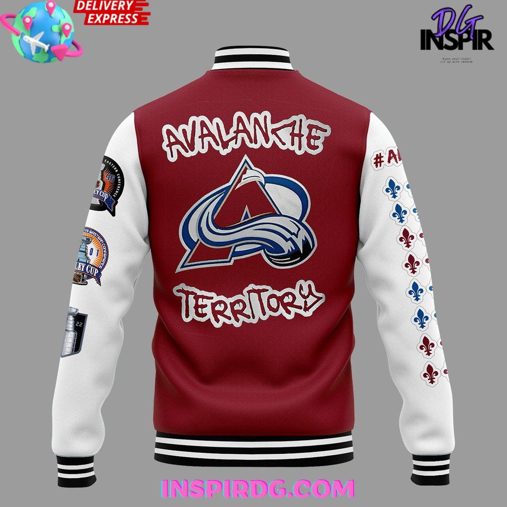 Colorado Avalanche Territory 2024 Baseball Jacket