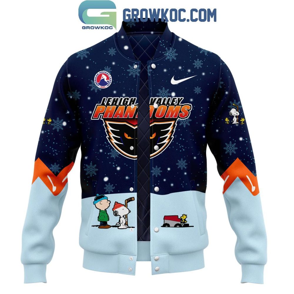 Limited Edition Peanuts X Phantoms Holiday Jacket – Unisex Winter Warmth &amp; Style