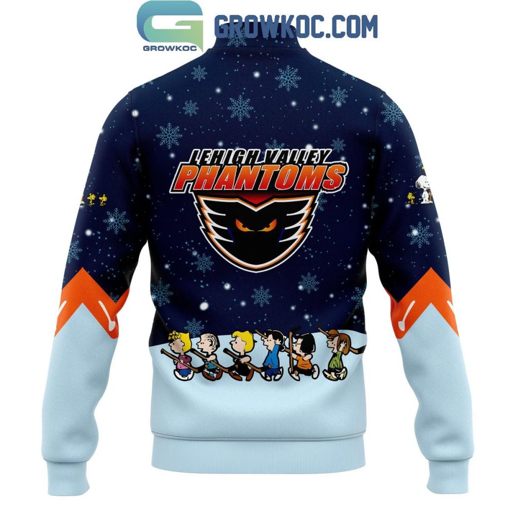 Limited Edition Peanuts X Phantoms Holiday Jacket – Unisex Winter Warmth &amp; Style