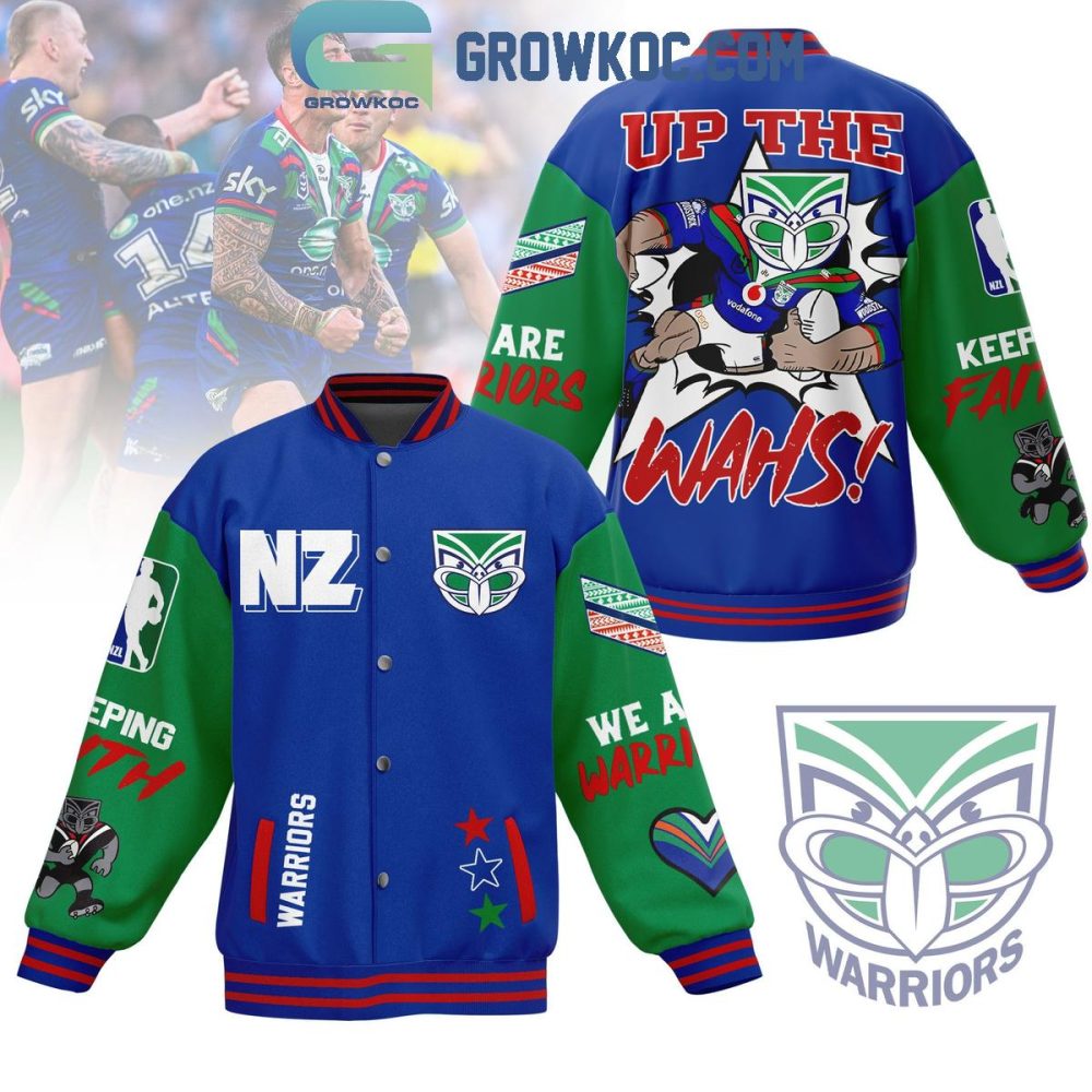 Limited Edition Nz Warriors Varsity Jacket - Bold Design, Perfect For Fans!