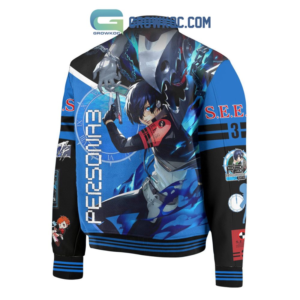 Exclusive Persona 3 Reload Anime Varsity Jacket – Limited Edition Cosplay Apparel