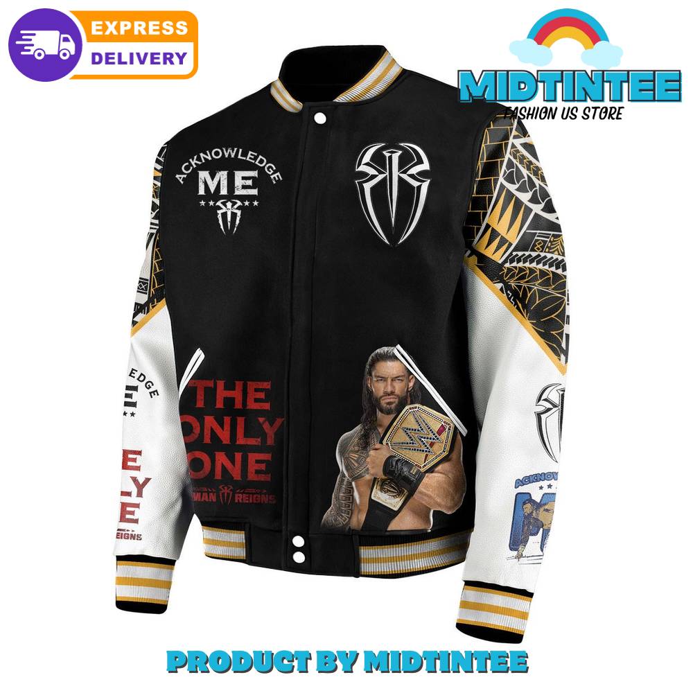 Wwe Roman Reigns Tribal Chief Bomber Jacket - Champion Style With Express Delivery