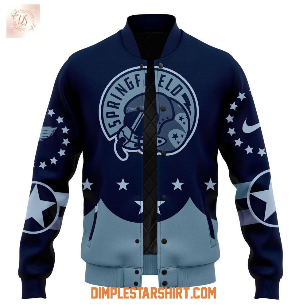 Springfield Thunderbirds Military Appreciation 2025 Baseball Jacket
