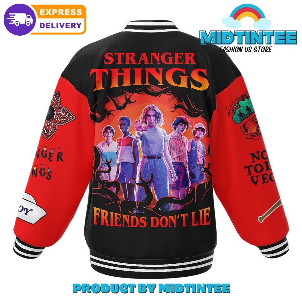 Stranger Things Varsity Jacket - Hellfire Club Design, Fast Shipping Available!