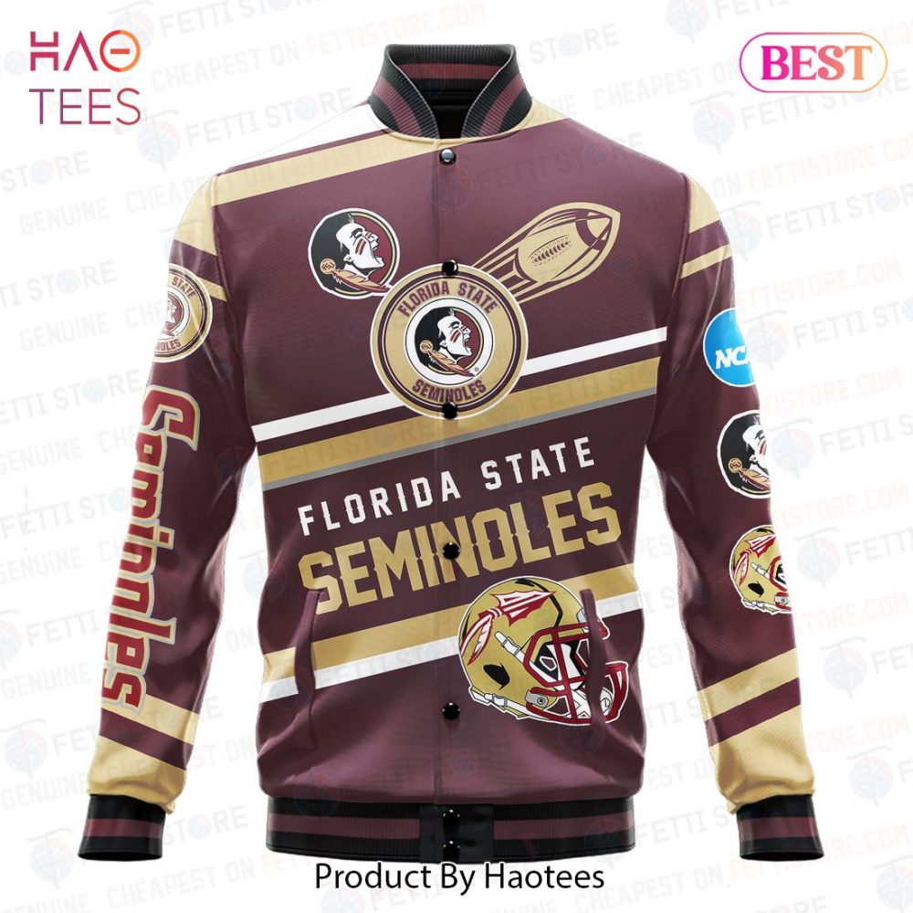 Florida State Seminoles Varsity Jacket - Premium Ncaa Fan Gear By Haotees