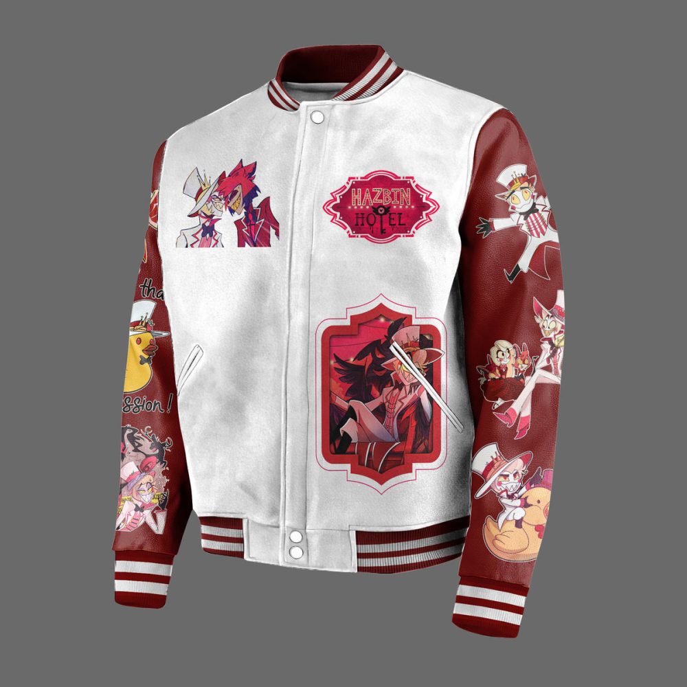 Stylish Lucifer Anime Varsity Jacket - Unique Design, Bold Colors, Perfect For Fans!