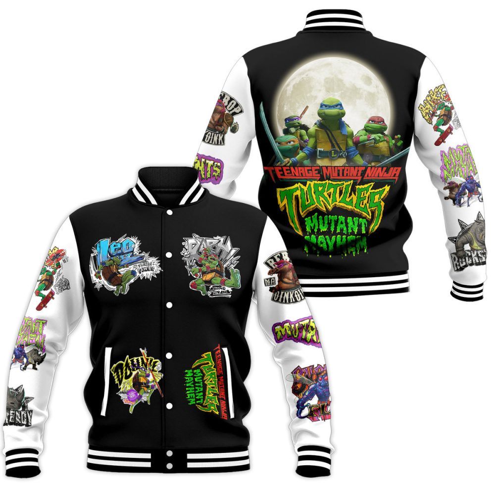 Teenage Mutant Ninja Turtles New Bomber Baseball Jacket For Fan