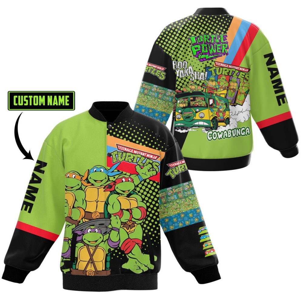 Teenage Mutant Ninja Turtles New Bomber Baseball Jacket For Fan