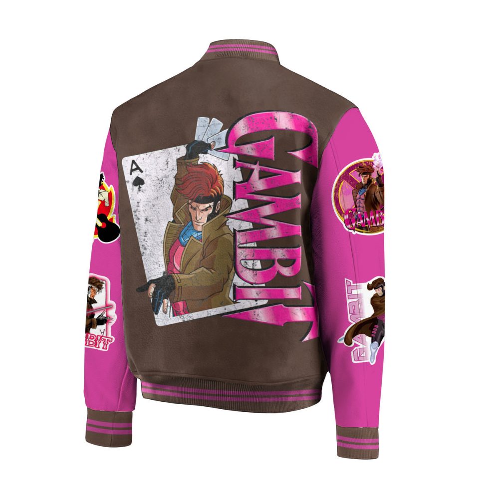 Exclusive Marvel X-Men Gambit Varsity Jacket - Bold Style For Fans!