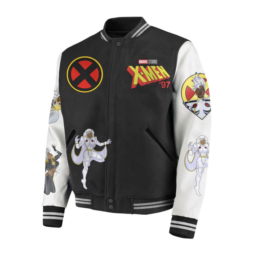 Storm X-Men '97 Varsity Jacket – Marvel Comics Fan Favorite Apparel