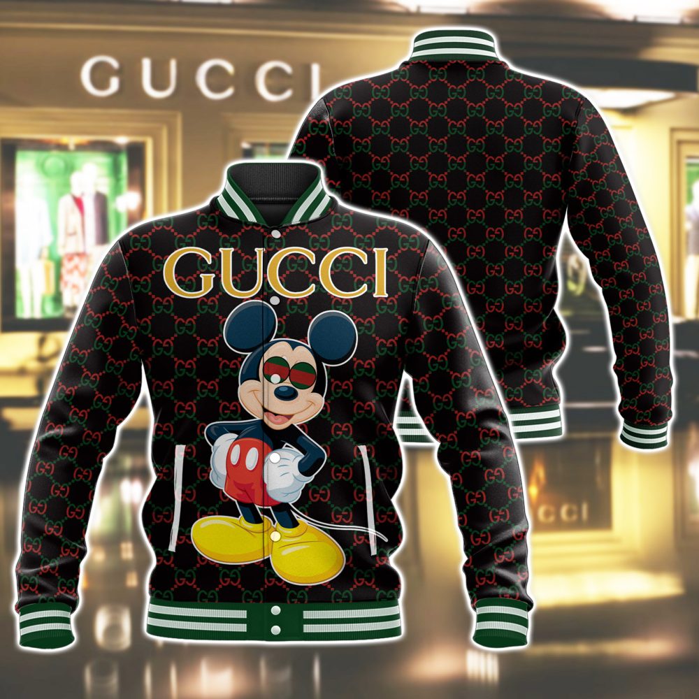 Gucci Limited Varsity Jacket Bj1-M0012