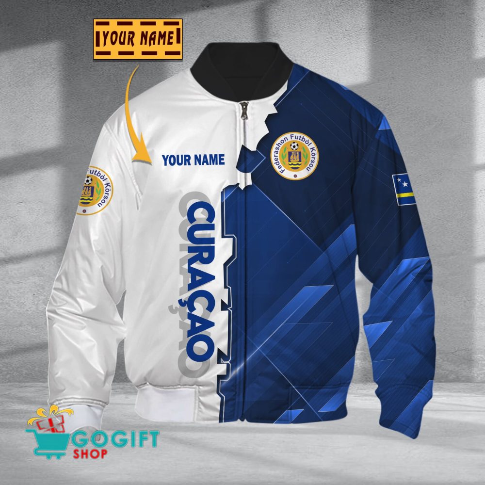Curacao National Soccer Team Bomber Jacket