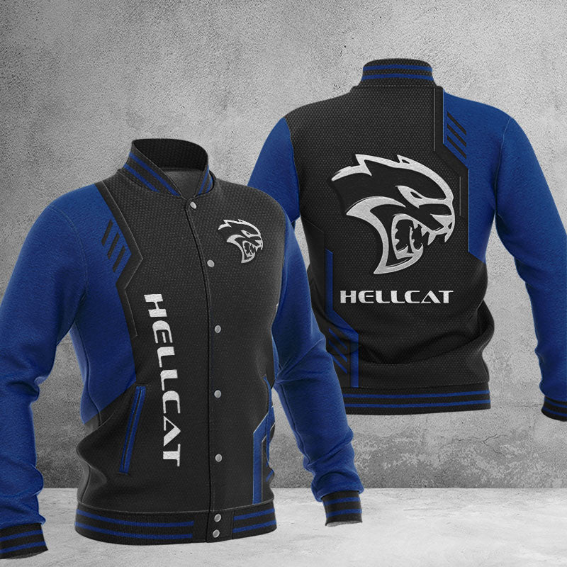 Hellcat Dmhj0696 Baseball Jacket Logo Baseball Varsity Jacket