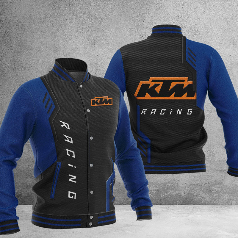 Ktm Dmhj0764 Baseball Jacket Logo Baseball Varsity Jacket