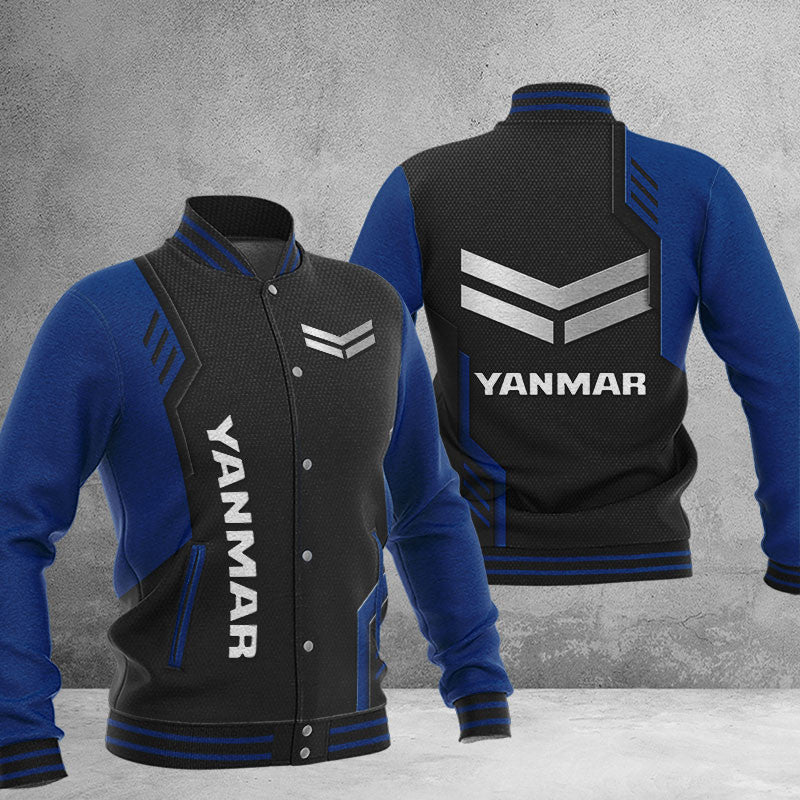 Yanmar Dmhj0817 Baseball Jacket Logo Baseball Varsity Jacket