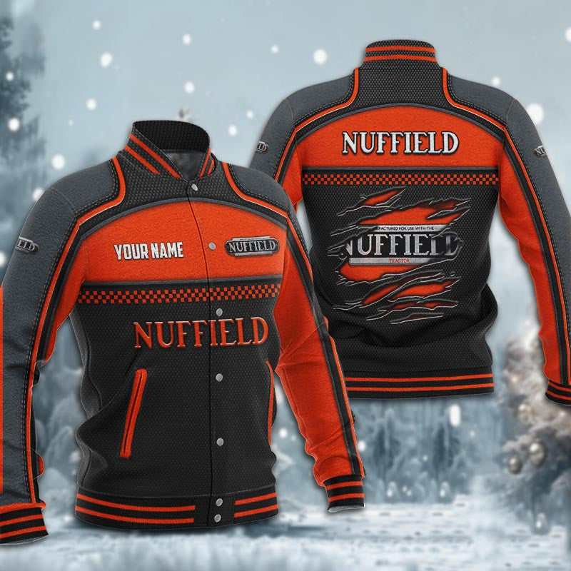 Nuffield Dmhj1934 Baseball Jacket Logo Baseball Varsity Jacket