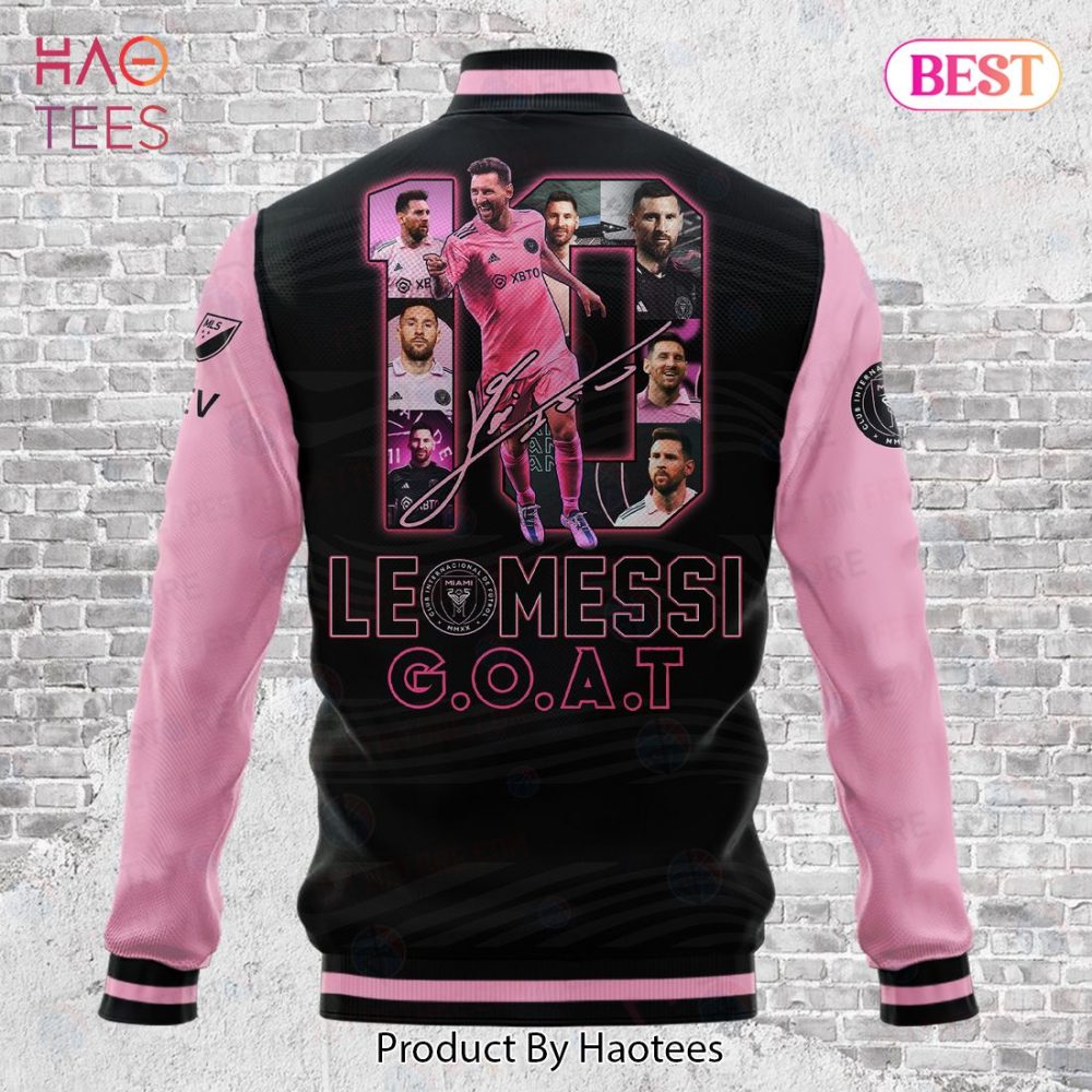 Limited Edition Pink &amp; Black Soccer Legend Jacket – Stylish Fan Gear By Haotees