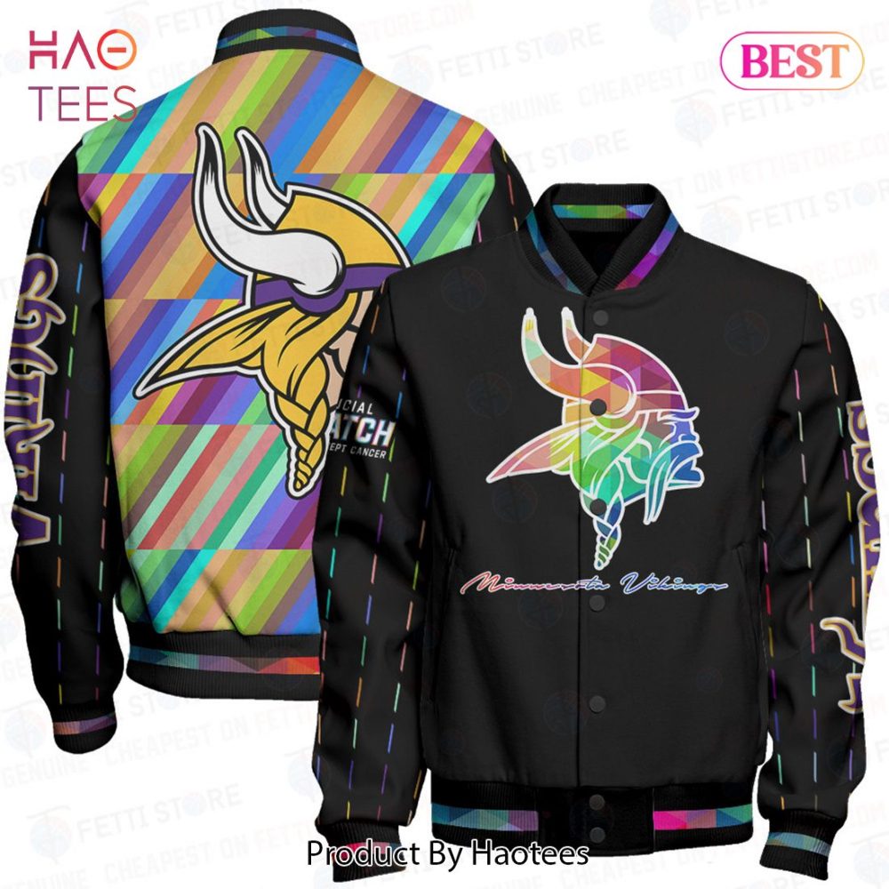 Vibrant Viking Pride Bomber Jacket - Colorful Graphic Design, Unisex Sportswear
