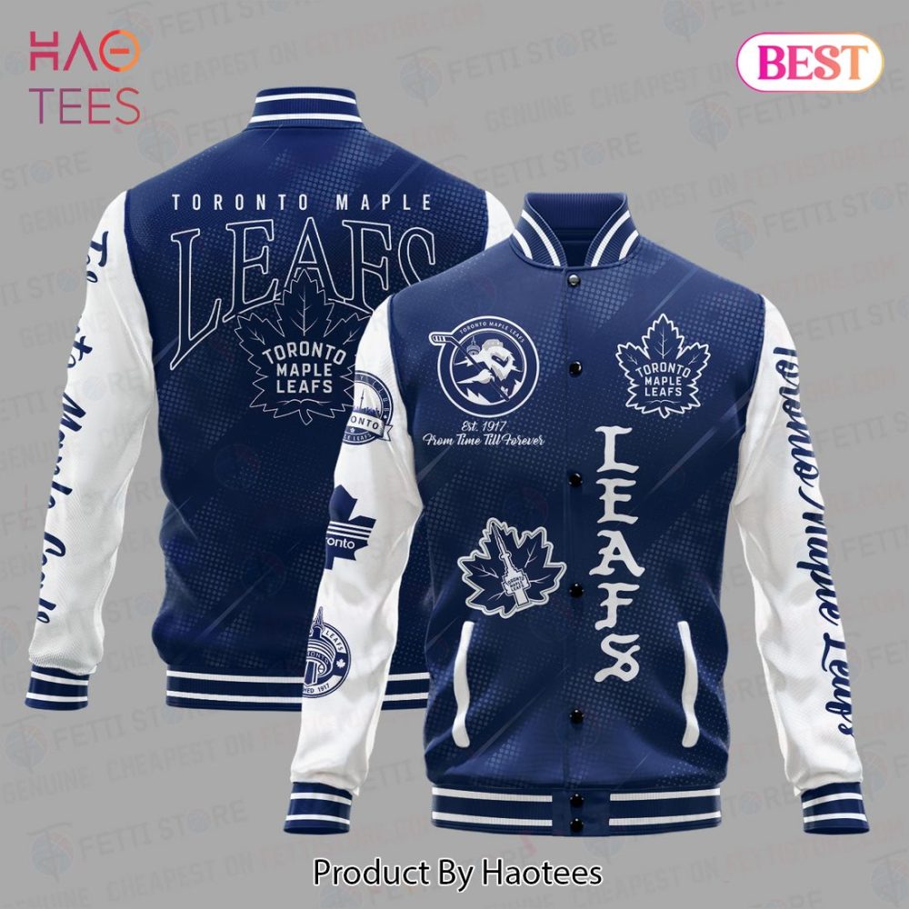 Toronto Maple Leafs Varsity Jacket - Stylish Fan Gear For Hockey Enthusiasts