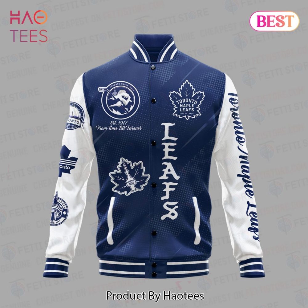Toronto Maple Leafs Varsity Jacket - Stylish Fan Gear For Hockey Enthusiasts