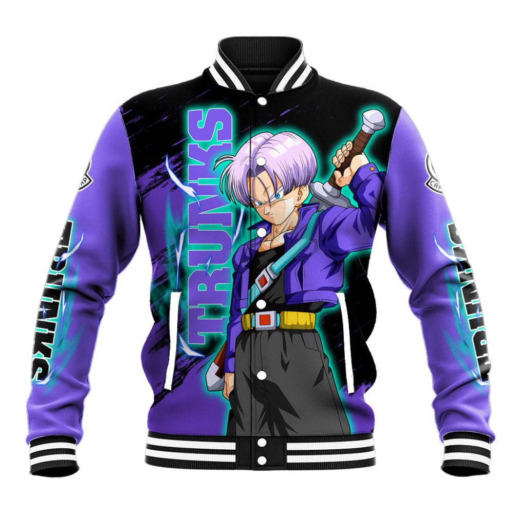Future Trunks - Dragon Ball Baseball Jacket Ts04
