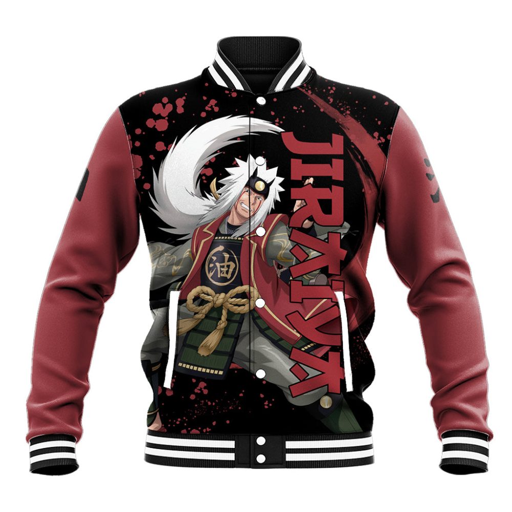 Jiraiya Baseball Jacket Naruto Ts04