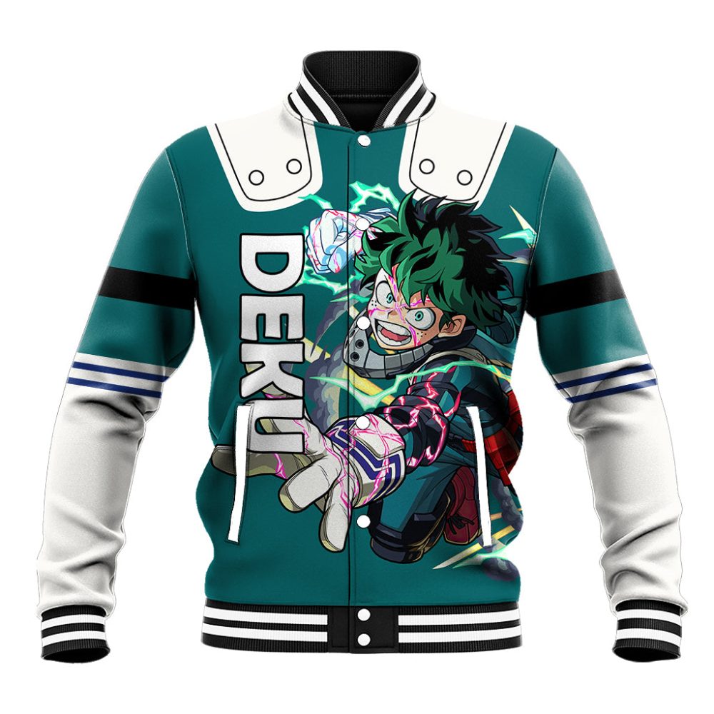 Izuku Midoriya Baseball Jacket Ts04