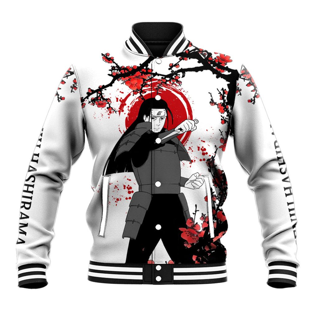 Senju Hashirama Japan Style Anime Baseball Jacket Ts04