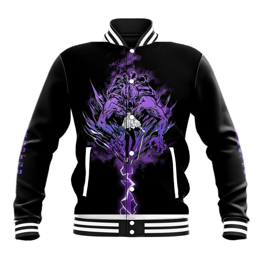 Jujutsu Kaisen Anime Baseball Jacket Yuta Okkotsu &amp; Rika Ts07