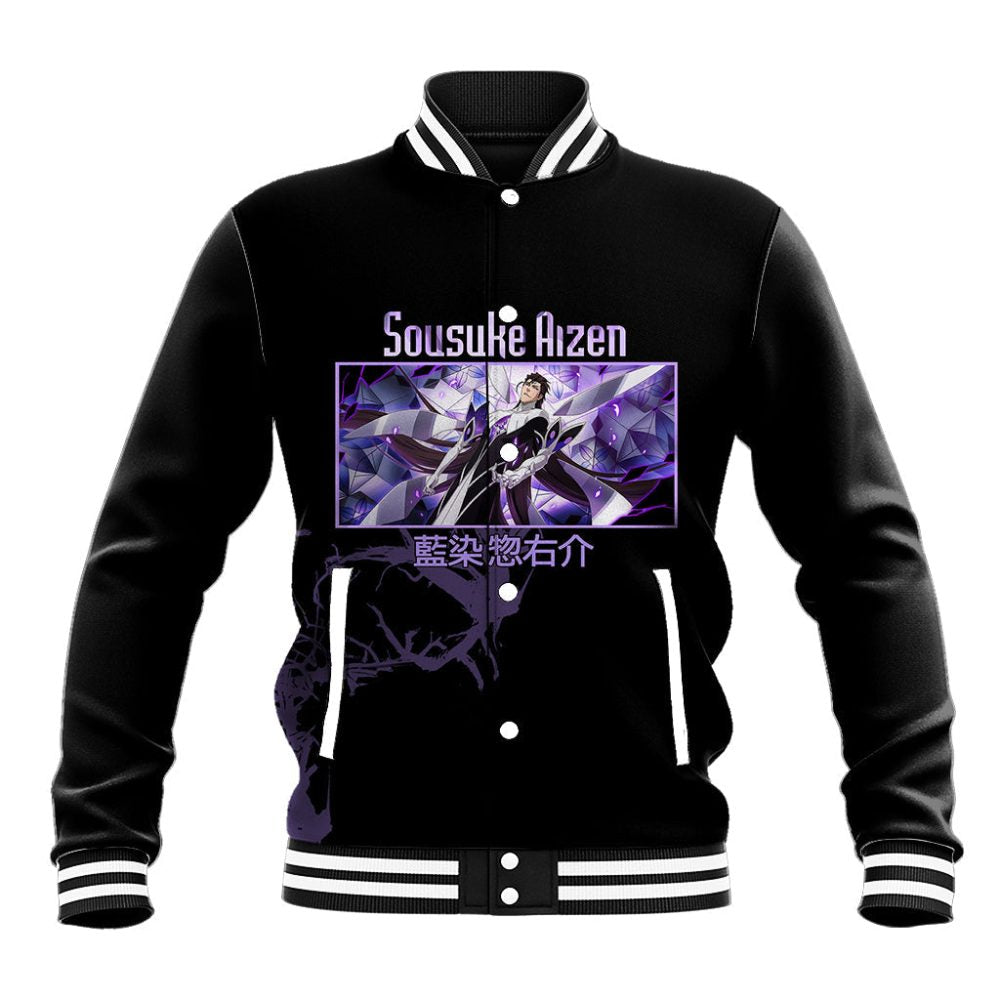 Bleach Anime Tybw Baseball Jacket Aizen Sosuke Final Form Ts07